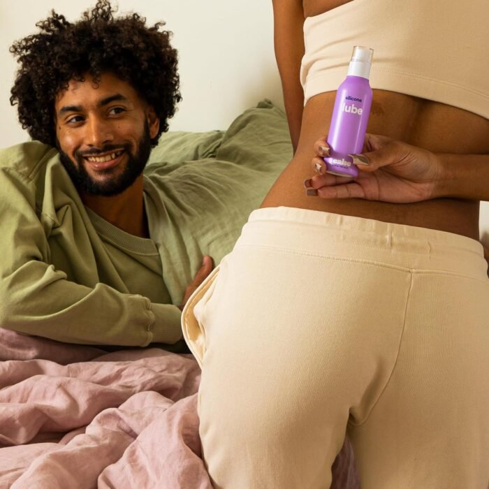 Hello Cake Silicone-Based Personal Lubricant - Hydrating, Long-Lasting, Non-Sticky, Ultra Slippery, Condom Compatible Lube for Men, Women, and Couples 3.3 fl oz - Image 6