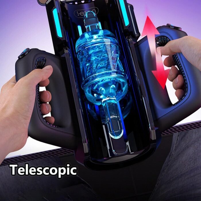 Male Masterburbater Vibrating Male Masturbator Sex Toy for Men Male Masturbator Male Sex Toys for Men-Pocket Pussy Penis Pump Adult Male Sex Toys Male masturbator Retractable Functions - Image 3