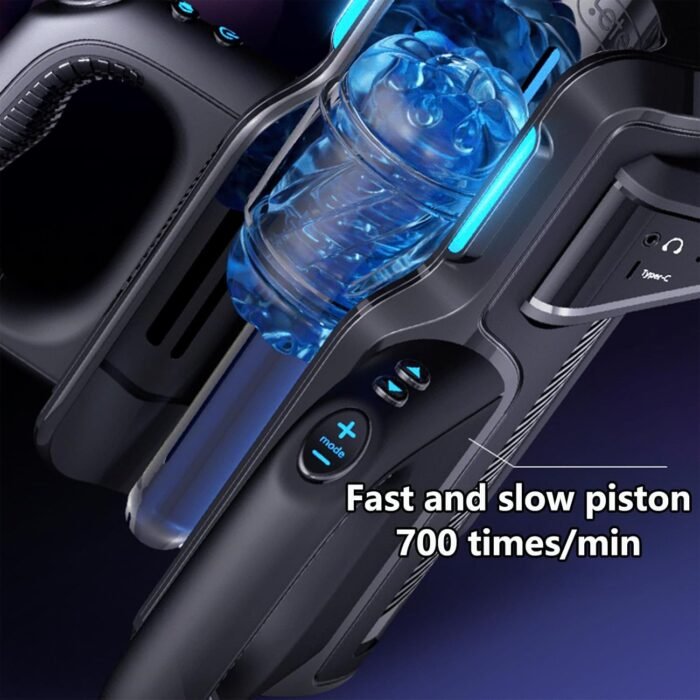 Male Masterburbater Vibrating Male Masturbator Sex Toy for Men Male Masturbator Male Sex Toys for Men-Pocket Pussy Penis Pump Adult Male Sex Toys Male masturbator Retractable Functions - Image 4