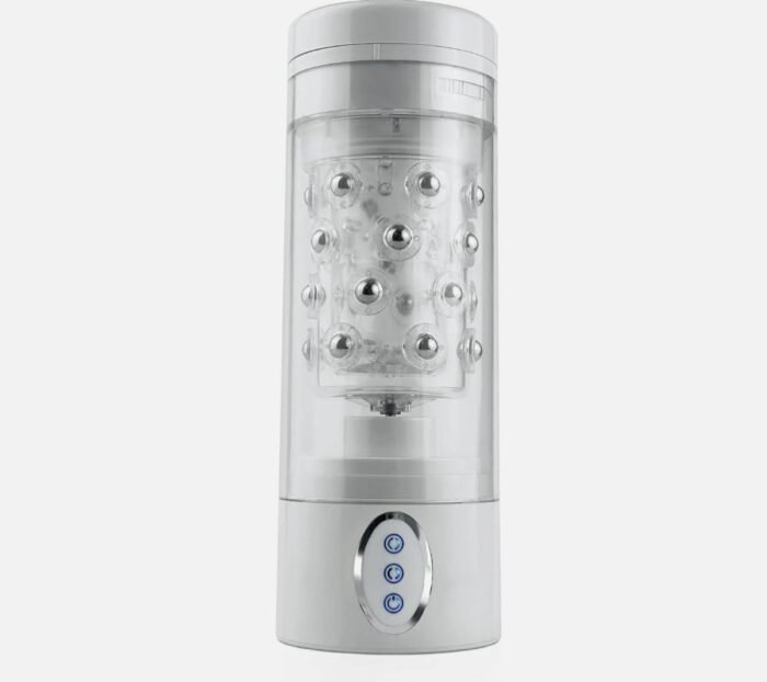 Male Masturbator Clear Oral Sex Simulator for Men MR40863 - Image 4