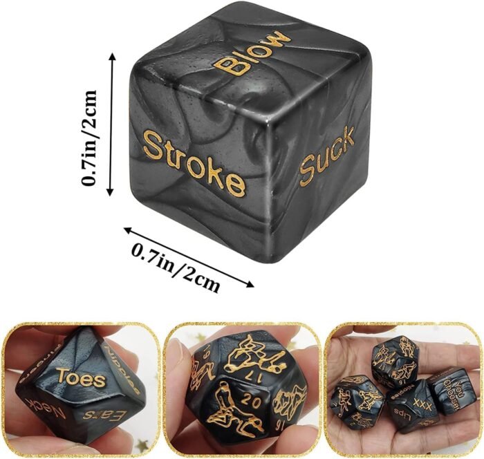 1Set Sex Position Card & 4pcs Black Sex Dice Set - Fun Card Poker Position Couple Game for Date Night - Couples Drinking Game for Adults - Deeper Relationship Connection Card Games Sweater - Image 5