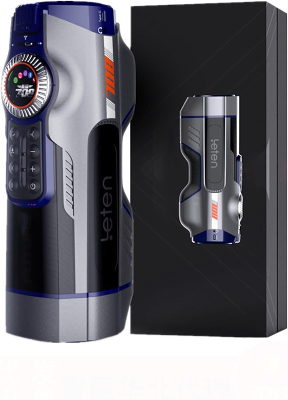 Sex Toys Automatic Male Masturbator Penis Pump Adult Toys Sex Toys for Men Hands Free 6 Thrusting & 9 Vibrating Male Stroker Male Masturbator Pocket Pussy Male Sex Toy Sex Toy Men Male Masturbation