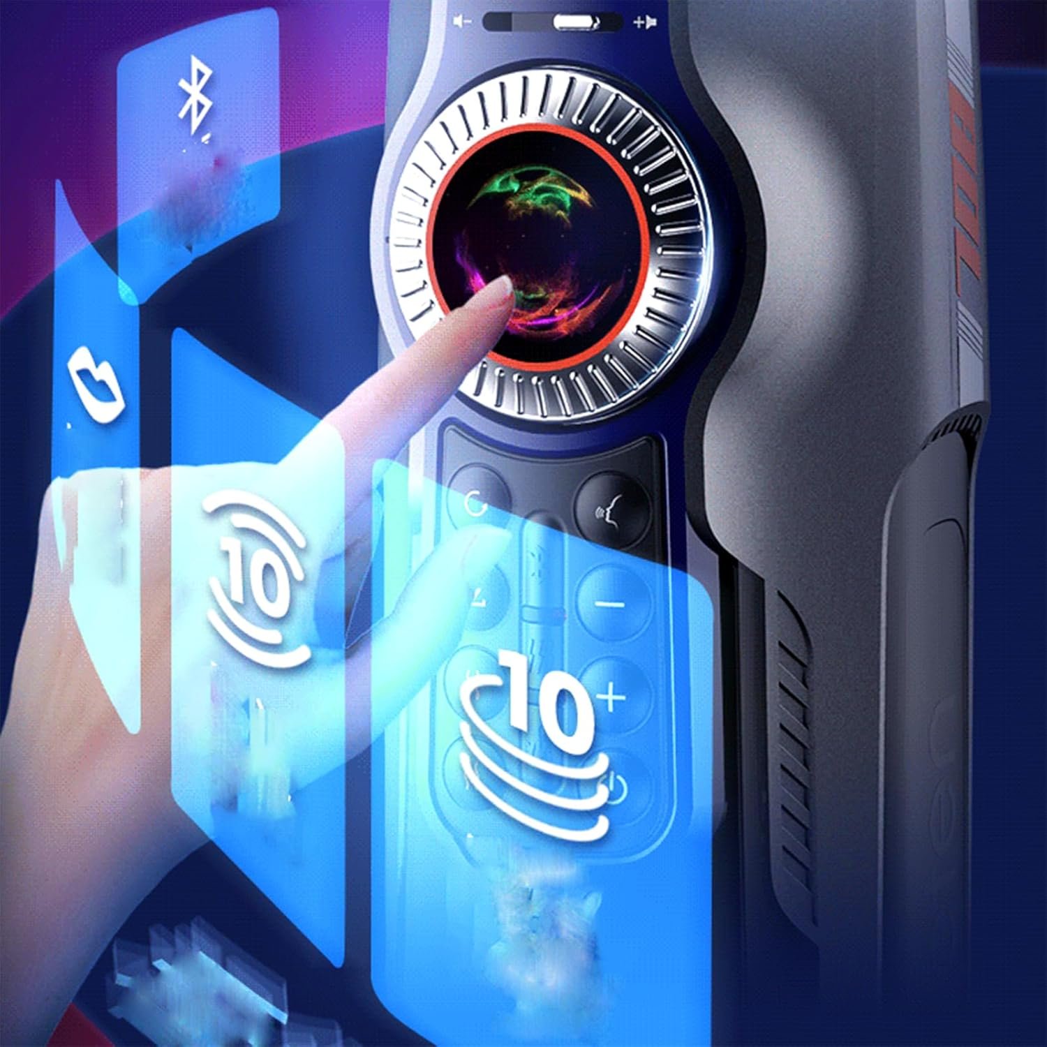 Sex Toys Automatic Male Masturbator Penis Pump Adult Toys Sex Toys for Men Hands Free 6 Thrusting & 9 Vibrating Male Stroker Male Masturbator Pocket Pussy Male Sex Toy Sex Toy Men Male Masturbation - Image 8