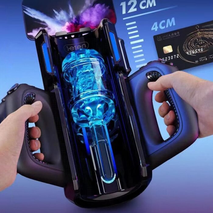 Male Masturber Men Sex Toy Male Masturbators Cup Male Sex Toy Penis Pump Sex Toy Mens Hands Free Male Masturbator Vibrator Male Super Soft TPE Channel Automatic Male Masterbators Adult Toy for Men - Image 9