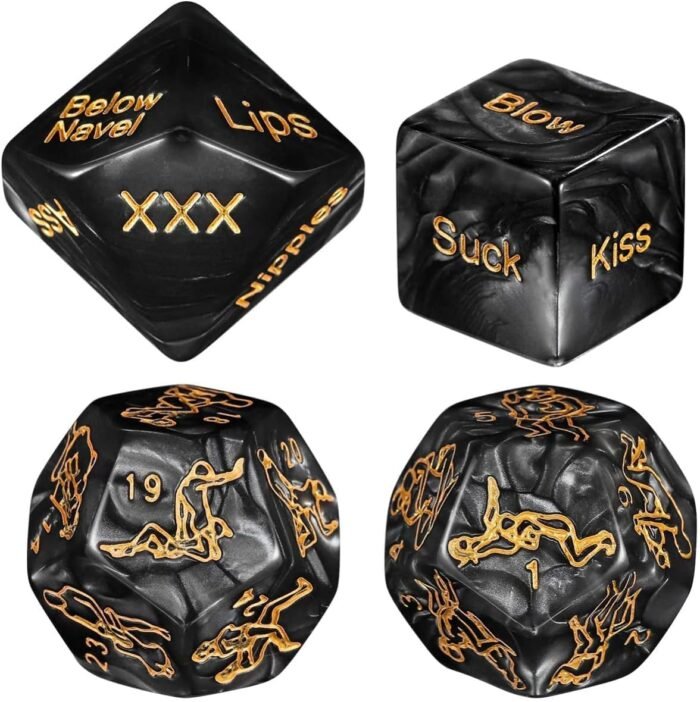 Adult Sex Dice Set for Couples Naughty, 36-Position Instructional Booklet for Couple Adult Lover Sex Love Game Toy Hoodies XML5