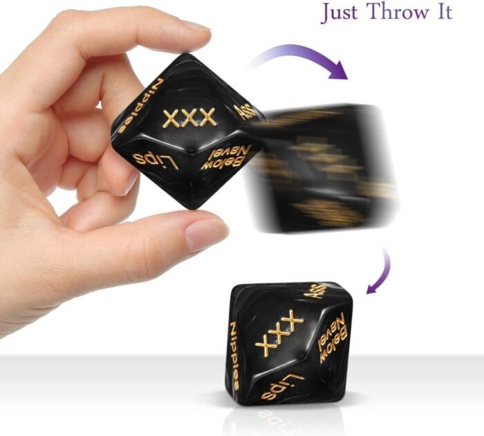 Adult Sex Dice Set for Couples Naughty, 36-Position Instructional Booklet for Couple Adult Lover Sex Love Game Toy Hoodies XML5 - Image 4