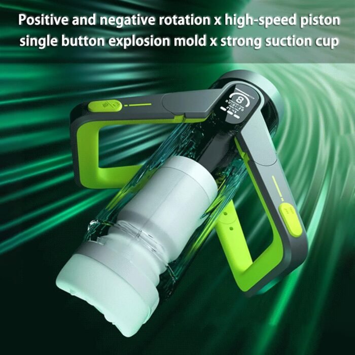 Men's Sex Toys Adult Toys Sex Toys for Men Sex Toy Male Sex Toys Penis Pump Penis Pump Adult Male Toys Masturbator Sucking Licking Sensory Toys Adults for WOM 3D Heating - Image 2