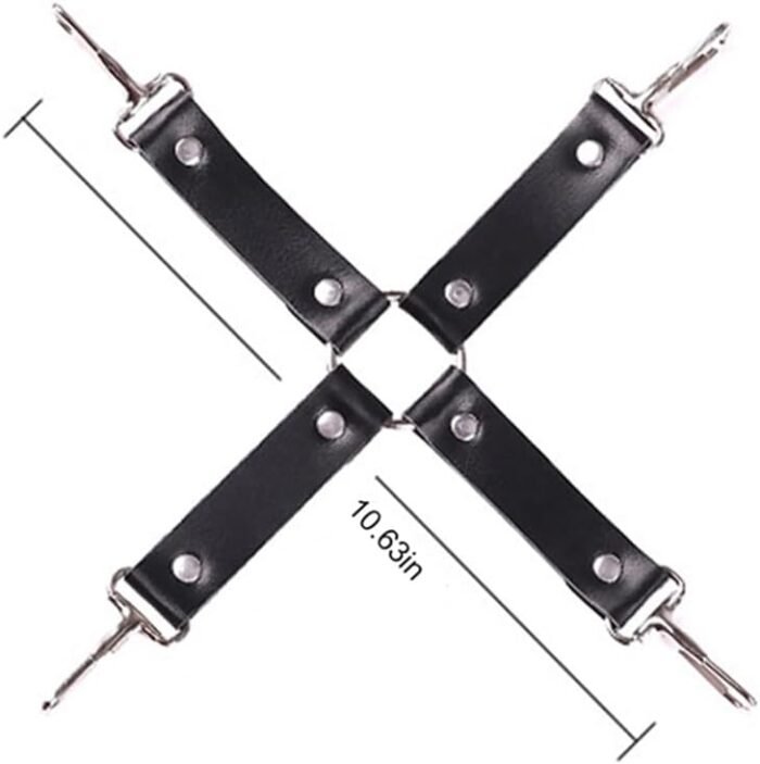Sex Ties for Adults Couples Bed Restraint Kit for Couples Under King Bed Neck to Wrist Bondage Restraints Sex Set Wrist Ankle Straps for Adult Play Sex Handcuffs Set for Bedroom Kinky Toys Sweater - Image 2