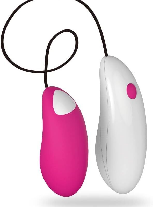 Female Sex Toy Little Mouse Jump Eggs Anal-Vaginal Clitoral Massager Women's Sexual Interest Enhancement Gadget (Red)