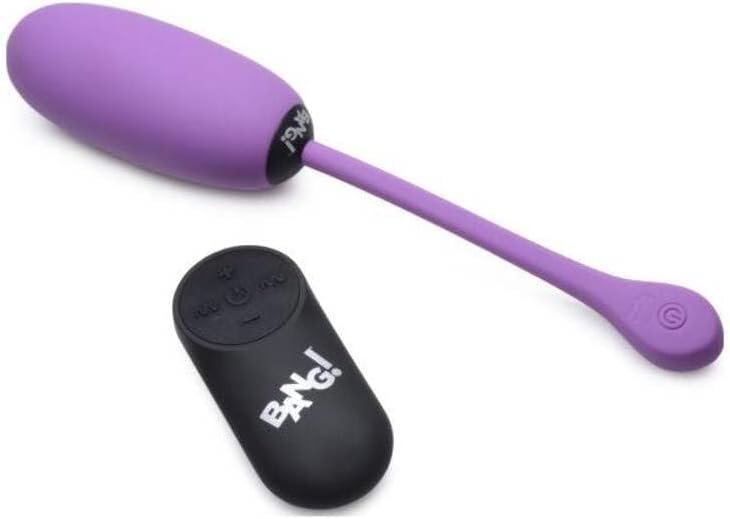 Bang Bang Remote Control 28X Silicone Plush Egg