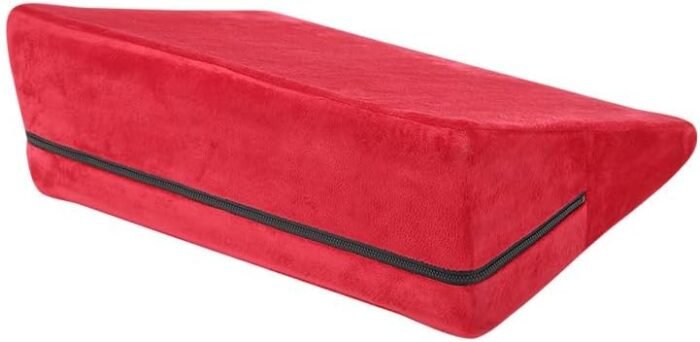 Sex Pillow Sex Toys Adult Toys Triangle Pillow Position Cushion Foam Sex Furniture Position Pillows Foam Ramp Cushion Sex Furniture for Men Women Couples, Red - Image 4