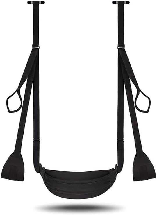 Couples Sex Swing Erotica, Sex Positions Lovegate Sling with Thick Foam Cushion and Adjustable Straps, Promotes Couples bonding, Adult Sex Play up to 300 lbs Weight Capacity,