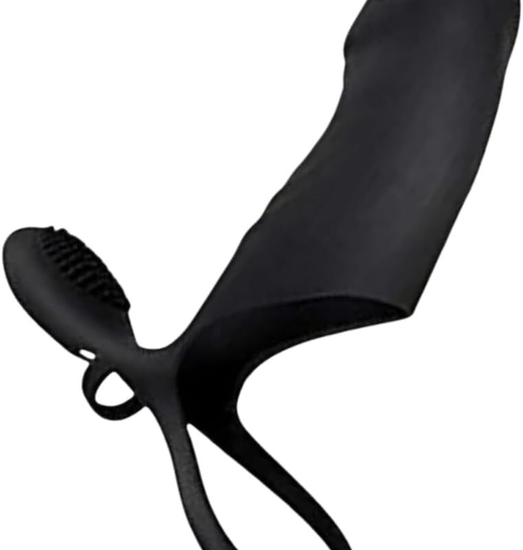 Silicone Vibrator Finger Sleeve Penis G-spot Massager for Couple Women Sex Toys