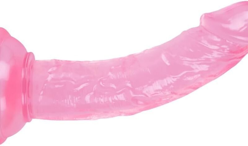 Mini 5.3 Inches Realistic Dildo for Beginners, Anal Dildos Lifelike Fake Penis for Women/Men/Gay, Adult Sex Toys for G spot Stimulator Anal Plug Training Sets (Pink)