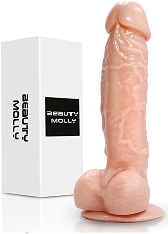 Superior 7 Inch Anal Realistic Penis Dildo with Suction Cup Adult Sex Toys for Women, Flesh