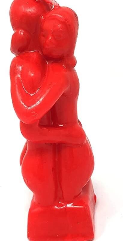 Adam & Eve - Love Ritual Spell Candle - Fall in Love with Me - 5 inches (Red)