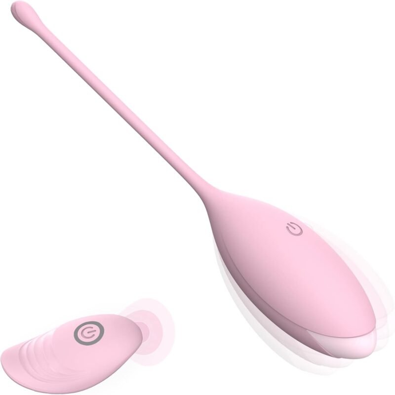Ben Wa Balls Kegel Balls Bullet Vibrator Wearable Vibrating Eggs for G-spot Clitoral Stimulation with 10 Vibration Modes, Rechargeable Love Balls Sex Toys for Women & Couples Pleasure