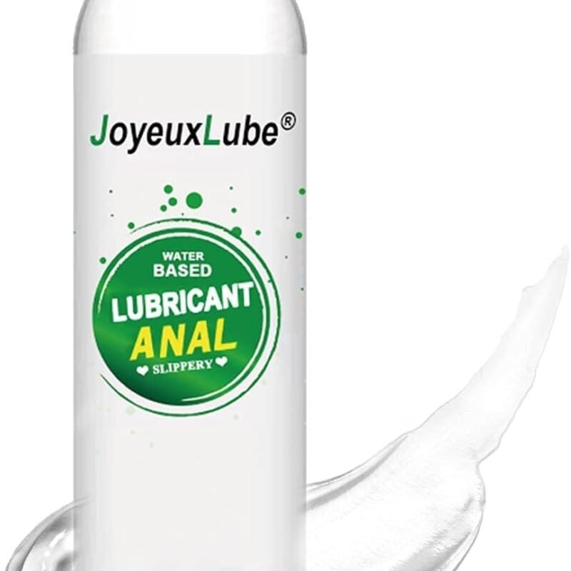 Water-Based Anal Lube 8fl.oz Desensitizing Anal Lubricant Long Lasting Smooth Slippery for Men Women Couples with Discreet Package