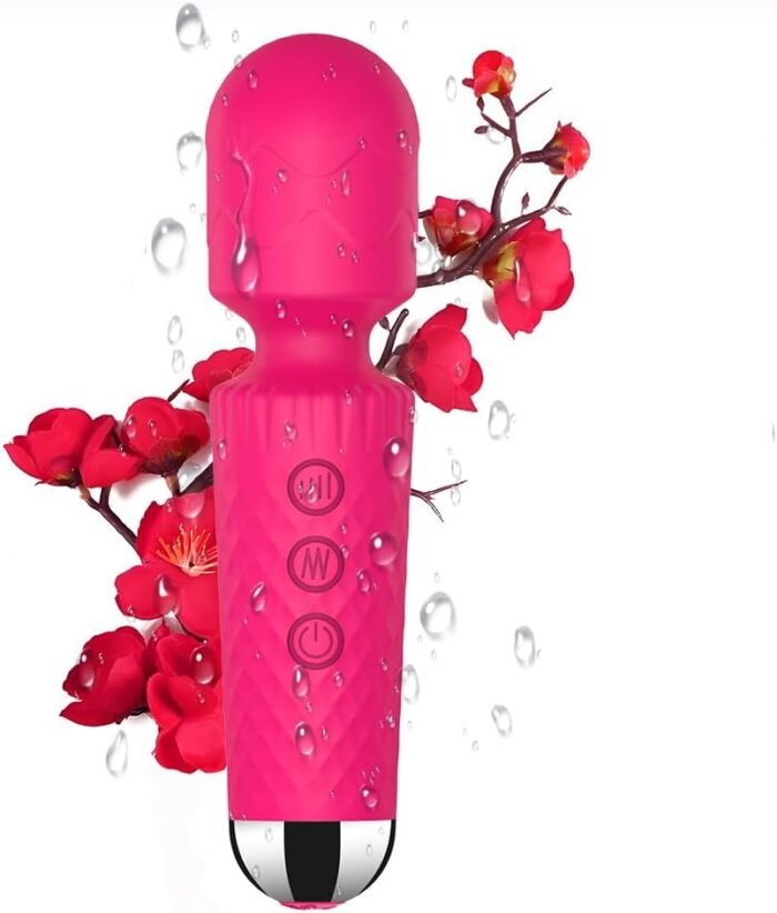 Portable Powerful Rechargeable Waterproof Massage Tool Vibrator Wand Sex Toys - Vibrators for Woman Adult Toys