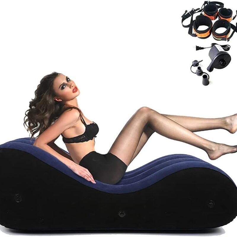 Sex Furniture for Bedroom Games Couples Sex Toys Sofa BDSM Restraints Bondage Bench Handcuffs Sex Bed Adult Set Inflatable Chair Couch aid Position Pillow seat Cushion Sex Toy Fun Accessories