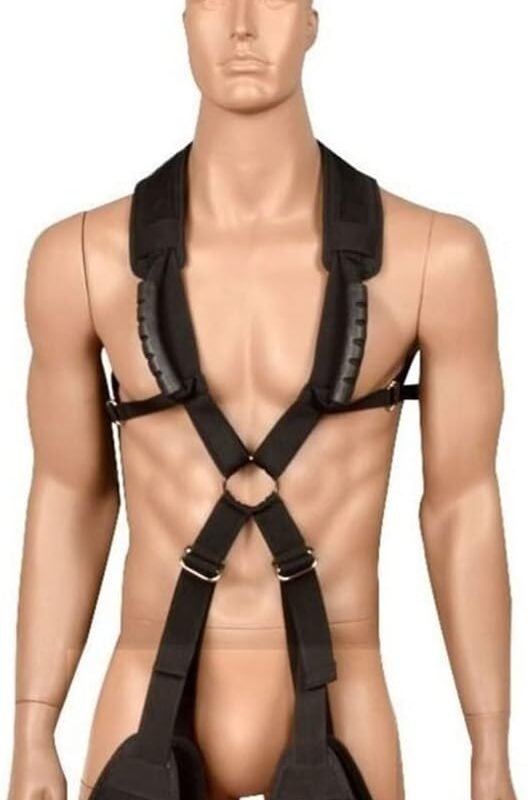 BDSM Bondage kit Couples Sex Toy Sling Restraints Furniture for Bedroom Adult Sex Swing Straps Toys bondaged Adjustable Harness Straps Wrist and Ankle Tools Couple Restraint Rope Accessories