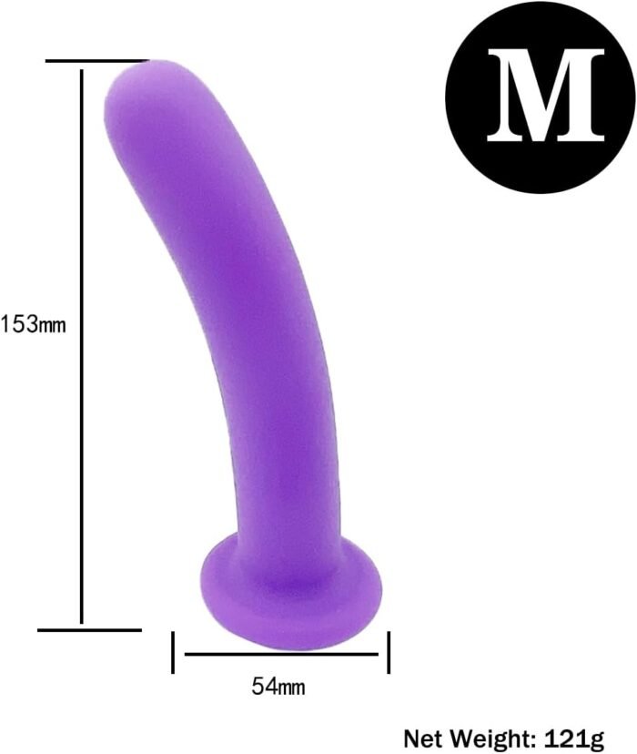 Strap on Dildo, Silicone Dildo, Womens Sex Toys, with 2 Removeable Realistic Silicone Dildo Strap on Sex Toys, Adjustable Strapless Strapon G-Spot Sex Toys for Women, Suit Lesbian Couple Purple - Image 2