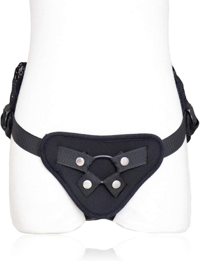 Adjustable Strap On Harness, Bondage Unisex Strap-on with O Ring and Lace for Strapless Strap-On Dildo, Adult Sex Toy for Men Women - Image 2