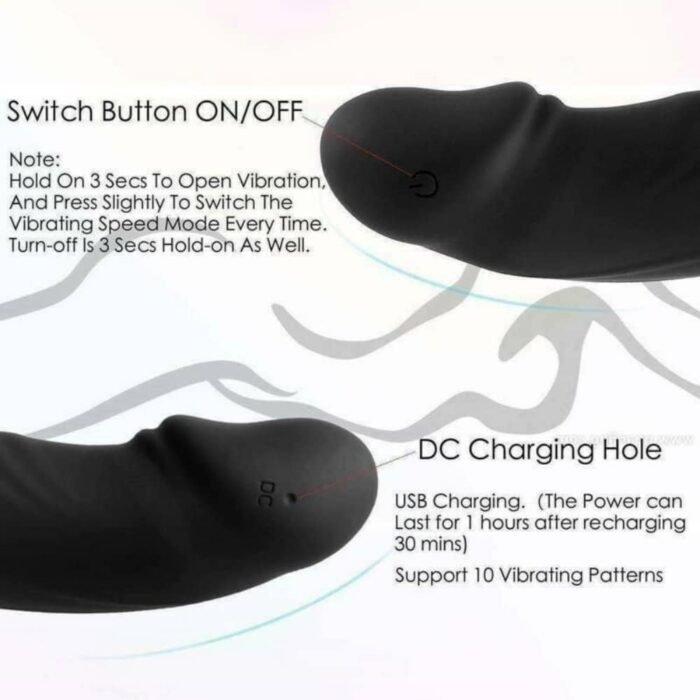 Silicone Vibrator Finger Sleeve Penis G-spot Massager for Couple Women Sex Toys - Image 3