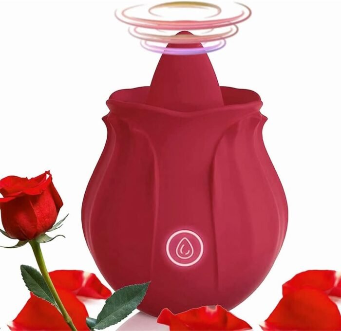 Roses Toy 2025 Newly Clitioral Sucker Powerful Womens Viboators Quiet Rose Viboatorr Waterproof Flower Vibration The Rose Adult Toy for Women 10 Speeds Couple Games Adult Bedroom XV1892