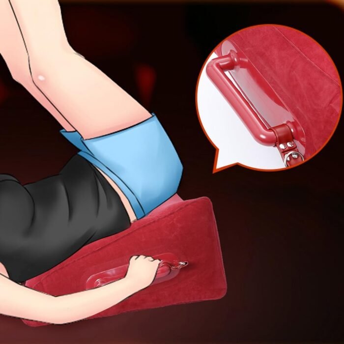 Sex furniture for bedroom adult stuff inflatable pillow Men Women position cushion sex toy games mat couples bedding seat kinky body positioner tool accessories novelties BDSM triangle pillows - Image 4