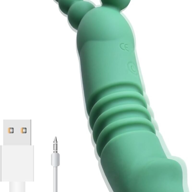 Realistic Monster Dual Vibrating Dildo,10 Modes Waterproof Clitoral Vagina and Anal Stimulation Vibrator Strapless Strap On Dildo Male Women Climax Sex Toy for Couple Games Pleasure