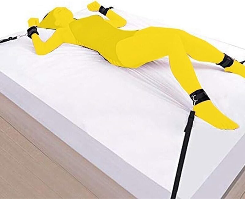 Bondaged Kit Tools Furniture Bondage Restraints Kit Toys Sex Furniture Handcuffs Set for Bedroom Sex Restraint Set for Women Sweater F37