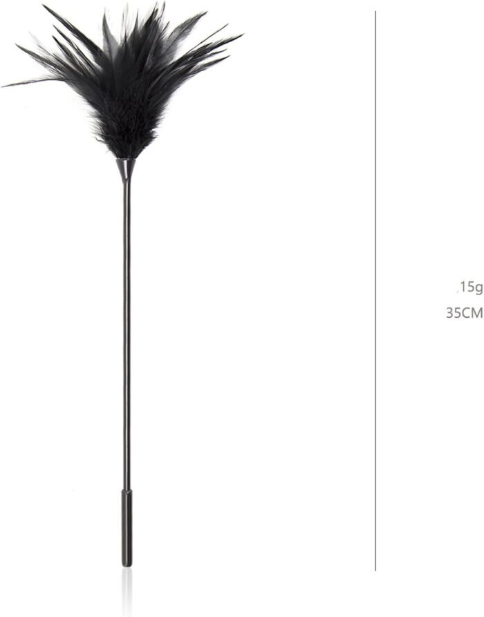 Adult Flriting Toy Sex Feather Tickler Teaser Feather Sex Toy Sex Tickler Spanking Toys Tickler Toy Adult Feathers for Sexual Play Feather Teaser - Image 5