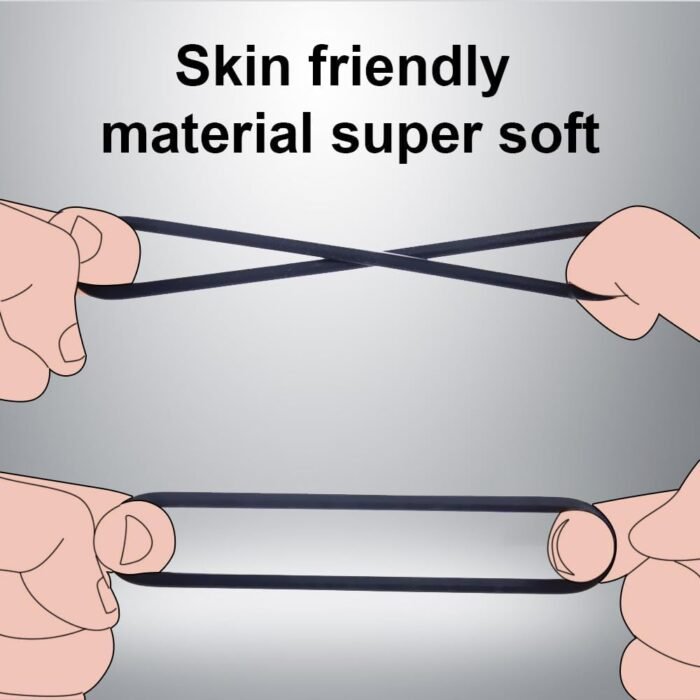 7 Pcs Silicone Cock Penis Rings Set Male Sex Toys, Adjustable Soft Silicone Male Penis and Ball Rings Sexual for Erection Enhancing Long Lasting Stronger, Adult Sex Toy for Men Gay or Couples Pleasure - Image 2