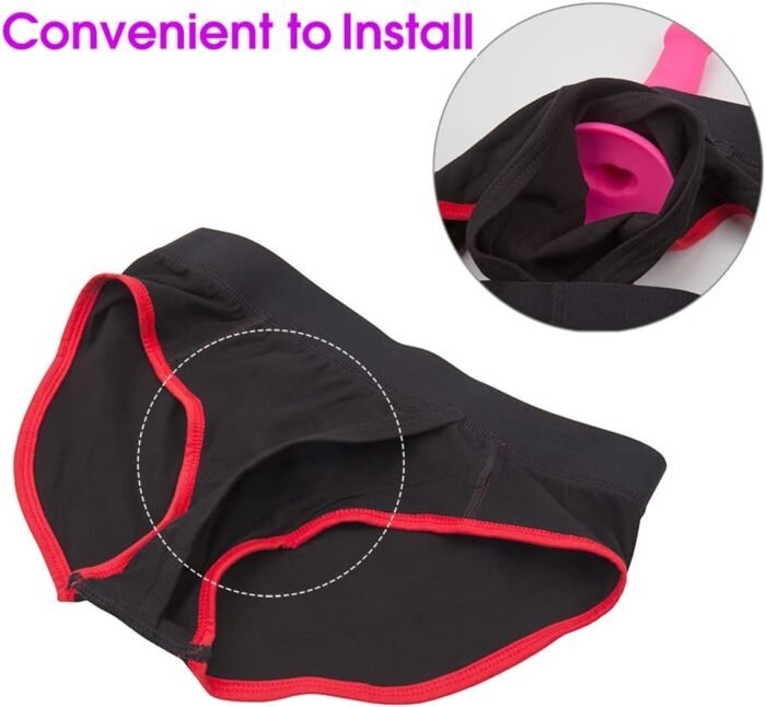 Strap On Underwear Strapless Strapon Harness Boxer Briefs for Women Harness Strap On Panties - Image 4