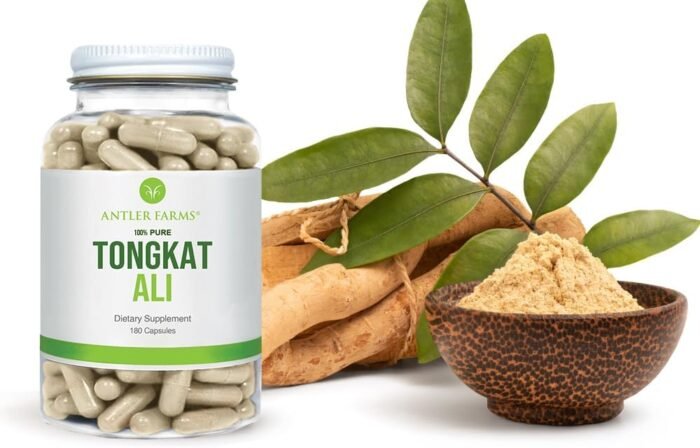 Antler Farms - 100% Pure Tongkat Ali Extract 200:1, 180 Capsules, 500mg - Eurycoma Longifolia Slow Grown Aged Roots from Indonesia – Men’s Health Support, Vegan, Gluten, Soy and Dairy Free - Image 3
