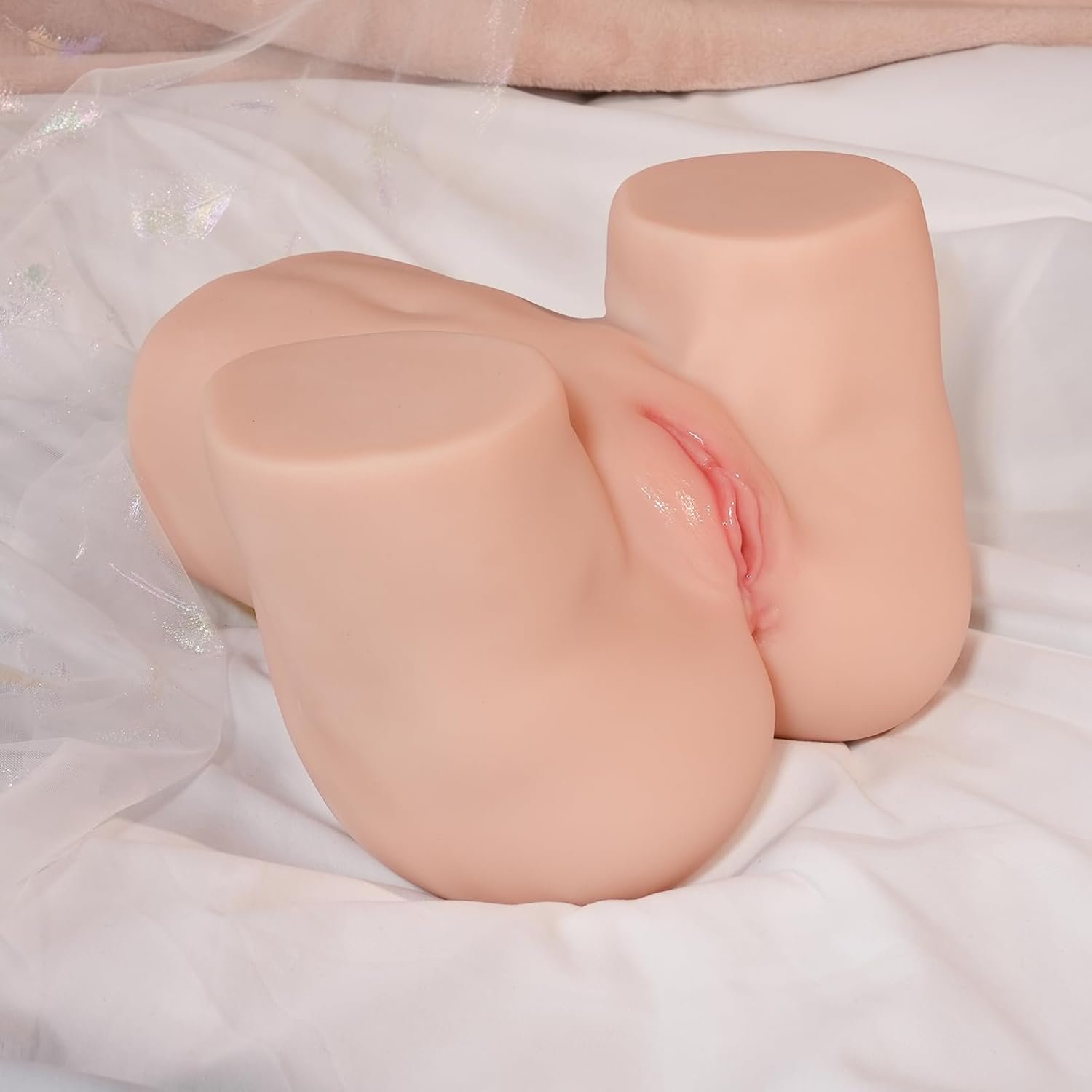 TANTALY 12.1LB Sex Doll Male Sex Dolls Ass Pocket Pussy Adult Sex Toys for Men, Realistic Female Adult Torso Big Butt Stroker with Tight Vaginal Anal Hip Male Masturbator Lena Fair Upgraded - Image 7