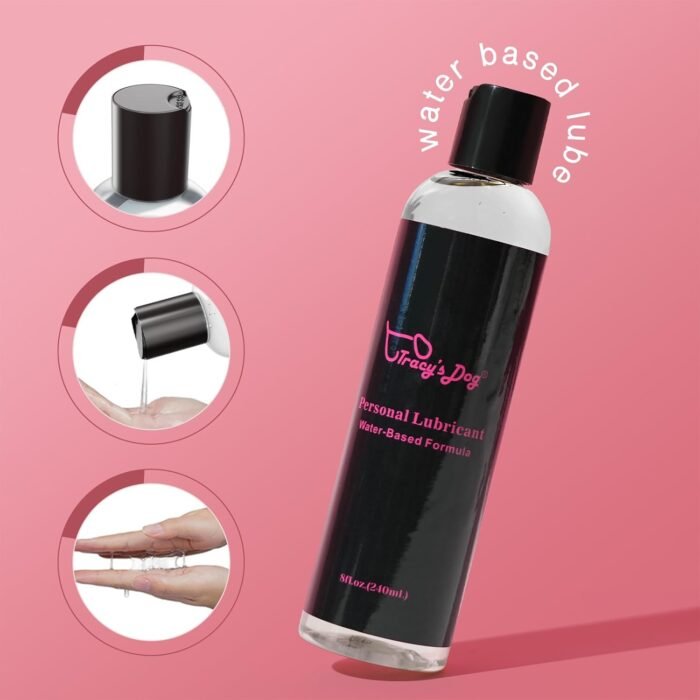 Tracy's Dog Water Based Lube,Lubricant for Women, Men and Couples 8 oz - Image 4