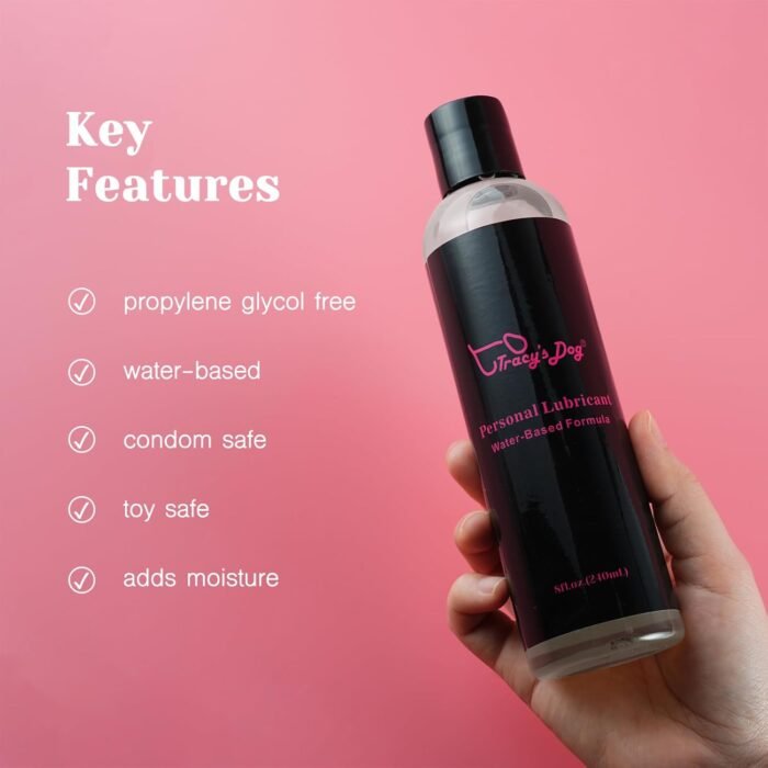 Tracy's Dog Water Based Lube,Lubricant for Women, Men and Couples 8 oz - Image 2