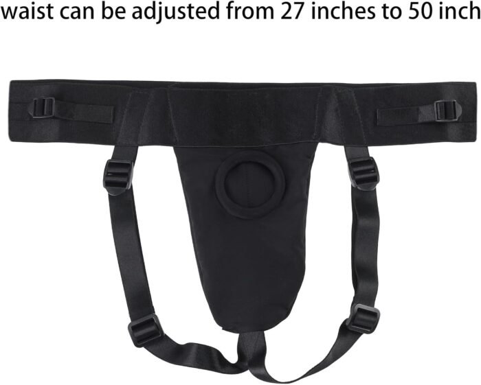 Plus Size Strap on Harness Underwear for Men and Women, Strap on Underwear Harness Belt Panties Waist Belt - Image 2