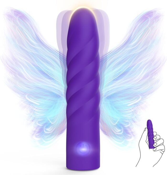 SMAM Bullet Vibrator Sex Toys for Women, Bullet Vibrator Mini Clit Vibrator with 10 Vibration Modes, Silicone G Spot Finger Vibrator Bullet, Couples Women Sex Toy, Adult Sex Toys & Games (Purple) - Image 8