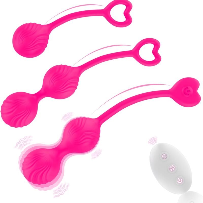 CKSOHOT G-Spot Vibrators Sex Toys - Adult Toys Vibrators, 10 Vibration Modes & 3 Different Massage Stages, Safe Silicone, Highly Waterproof, Adult Sex Toys with Remote Control for Women (Rose)