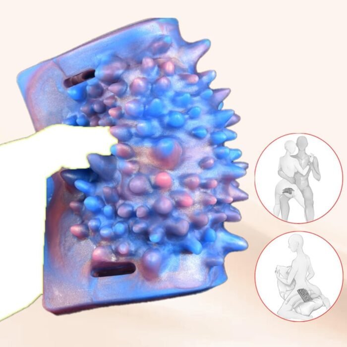 Wearable Soft Silicone Strap On Multiple Scenarios Use Female Masturbation Grinder Adult Sex Toy for Women Couple, Foreplay Bumpy Stimulated Adult Game Tool - Image 4
