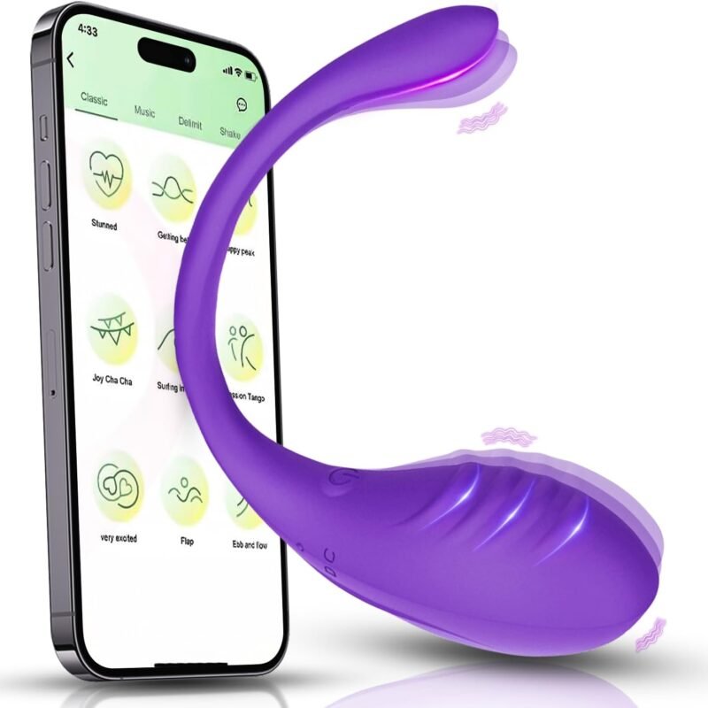 9 Modes Viboators Toys, Vibrateirs for Women Today Adult Silent, App Remote Control Vibratiers for Women Date Night Wireless Panties Vibrate Panties Controller for Her FG11