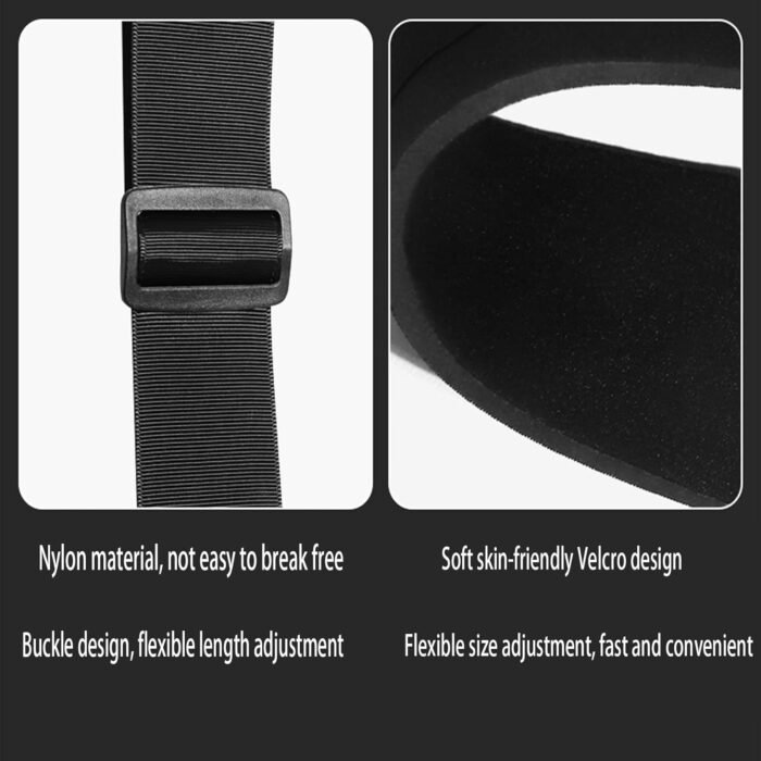 BDSM Sex Bed Bondage Restraints Kit Rope Straps Set Sex Ties for Ankles and Wrists Cuffs Thigh Arm and Leg Restraints Spreader Bar Sex Adult Sexy Sex Handcuff Hand Cuff Bracelets for Women Sweatshirt - Image 3