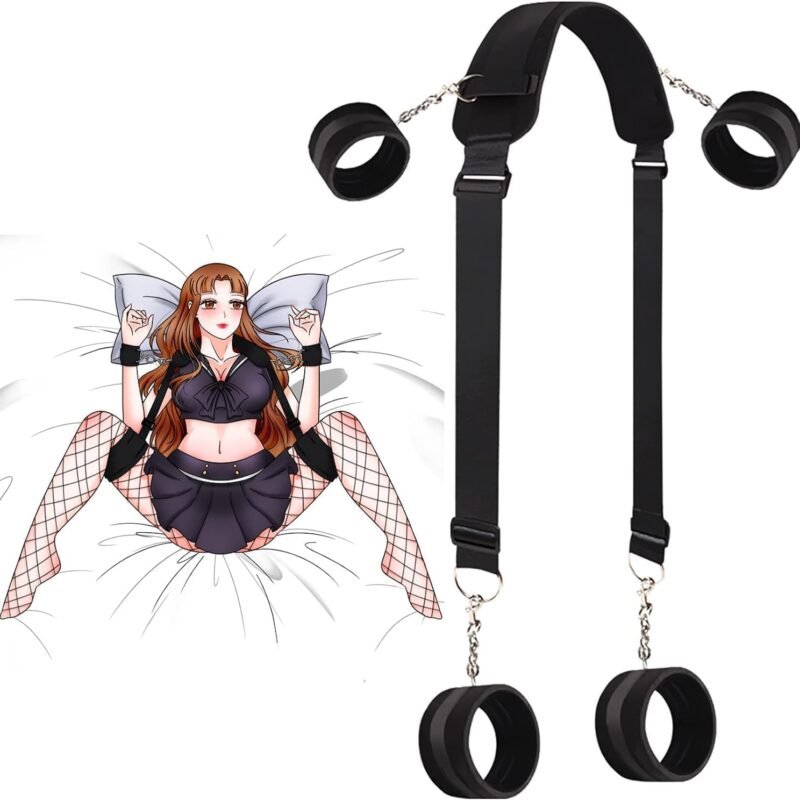 BDSM Sex Bondage Restraints Kit Set Toys Sex Accessories Furniture Stuff for Adults Couples Things Kinky Bedroom Bed Restraints Bed Queen Size Bed Rope Sweater V15
