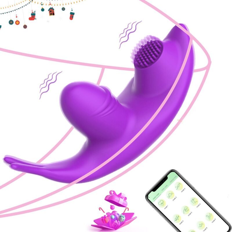 APP Remote Control Vibratiers for Women Date Night Wireless Panties, Viboadors KAI1223