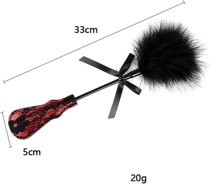 Sex Toy Adult Flriting Toy Sex Feather Tickler Teaser Feather Sex Tickler Spanking Toys Tickler Toy Adult Feathers for Sexual Play - Image 5