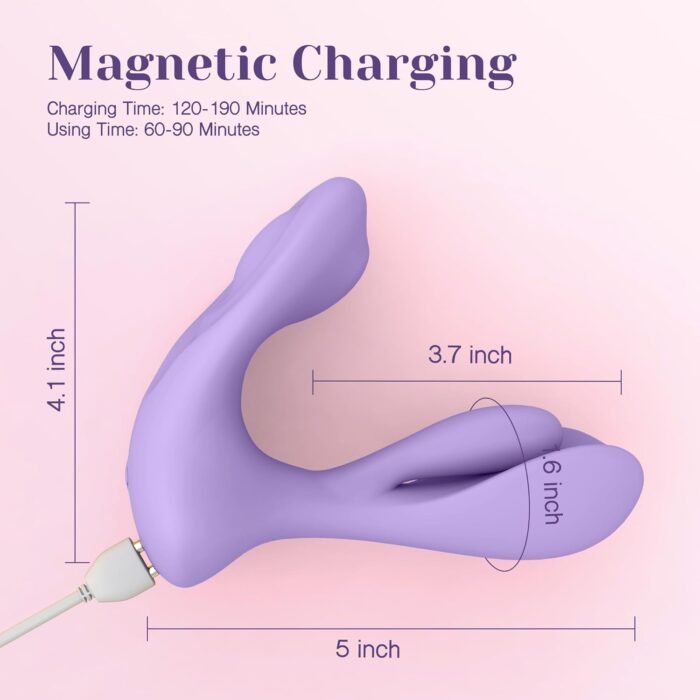 Tracy's Dog Adult Sex Toys - Clitoral Grinding G Spot Rotating Vibrator for Dual Stimulation, Remote Control Wearable Vibrators with 3 Rotating and 10 Vibration Modes for Women Couple Play - Image 8
