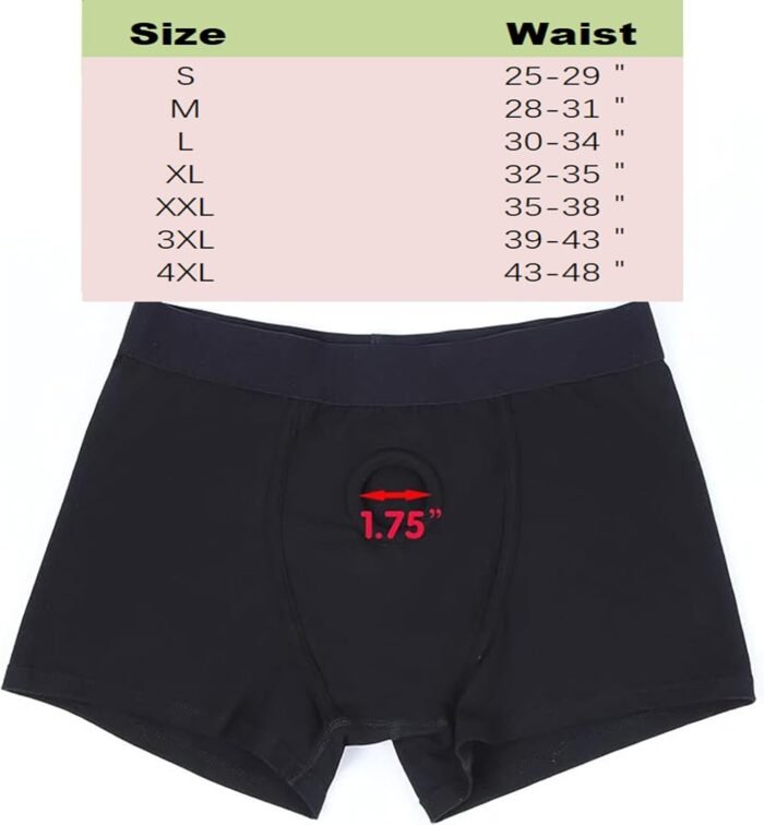 Strap on Underwear Harness, Strapon Harness Strapon Strapless Strap on Boxer Strap ons Brief Panties - Image 3